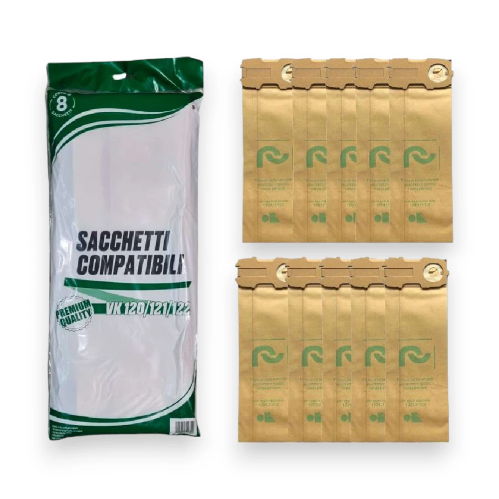 sacchetti vk 120 121 122 compatibili