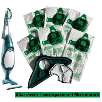 KIT 140 SACCHETTI SOTTOSPAZZOLA FILTRO