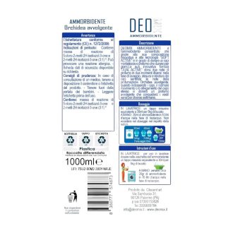 ammorbidente concentrato orchidea 1 lt deomix istruzioni