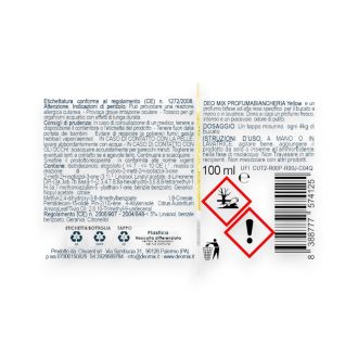 profuma biancheria yellow 100ml deomix istruzioni