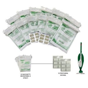 12 sacchetti folletto vk 135 136 12 profumi per vorwerk