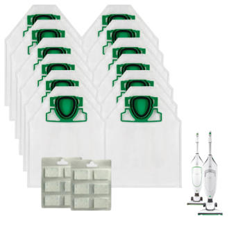 sacchetti vk200 220s compatibili vorwerk folletto 12 sacchetti 12 profumini